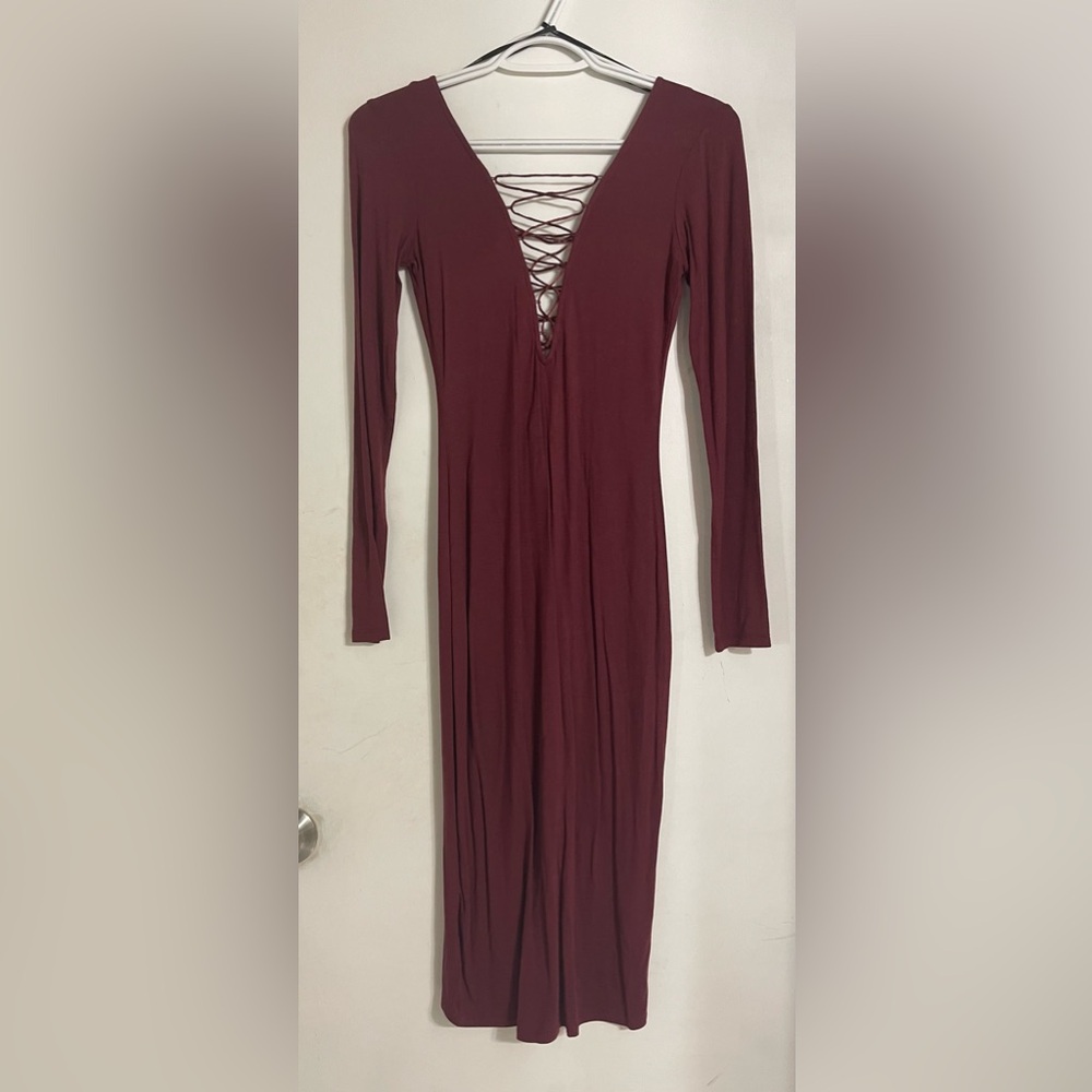 BRAND NEW long sleeve bodycon dress
